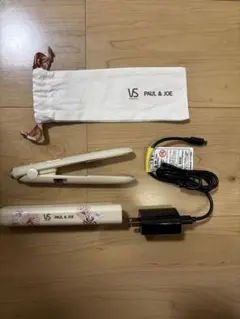 ヴィダルサスーン　ポール&ジョー　ストレートヘアアイロン　コードレス