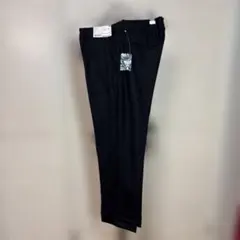 レディース　ウールスリムトラウザーパンツ　黒