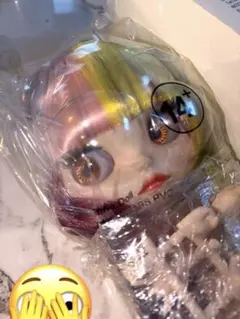 カスタムアイシードール　本体　ネオブライスサイズ　イエロー　ブルー　ピンク