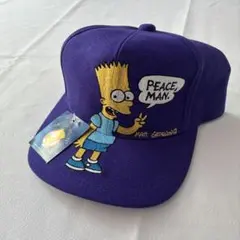 【80s】【希少】デッドストック シンプソンズ キャップ アクリル×ウール