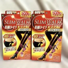 SLIM WALK 美脚タイツ あったか満足　S〜M