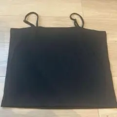 【2XL】 ブラック キャミソール Dazy SHEIN