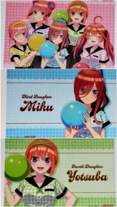 T*r様 五等分の花嫁 ラウンドワン B4ビジュアルマット 一花 - メルカリ