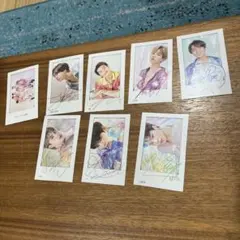 防弾少年団　バンタン　サイン　直筆　ポストカードセット 防弾少年団 バンタン サイン 直筆 ポストカード