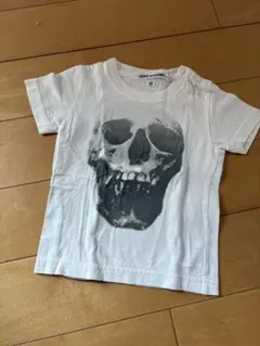 ジョーイヒステリックXSスカルベリースカルドクロTシャツ90のサムネイル