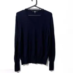 ★最終価格★UNIQLO メリノVネックセーター Mサイズ