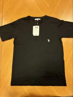 新品未使用　U.S. POLO ASSN. ポケットTシャツ ブラックのサムネイル