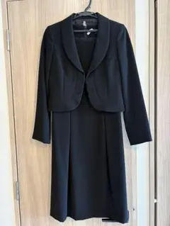 喪服 11号 ブラックジャケット付きワンピース