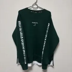 KANGOL ダークグリーン スウェット