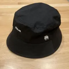 moz 帽子　黒　バケットハット（55.5cm〜57.5cm）
