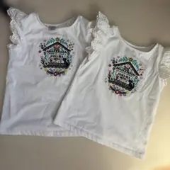 ANNA SUI mini Tシャツ 2枚セット 140 130のサムネイル