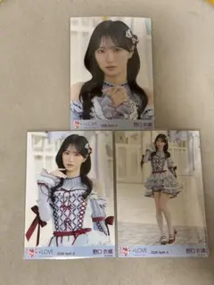 イコラブ 野口衣織 生写真 劇薬中毒 歌唱衣装 コンプ 2026April-II