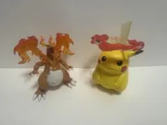 キョダイマックス　リザードン ピカチュウ フィギュアセット