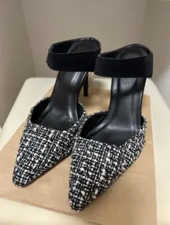 RESEXXY ツイード・スエード ハイヒールパンプスのサムネイル