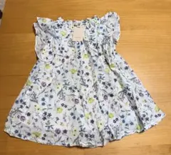 petit main 花柄 ワンピース　80㎝