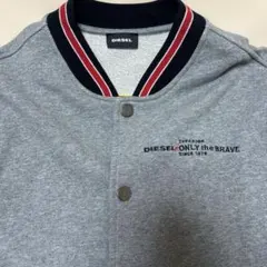 DIESEL ボンバージャケット グレー/ブラック