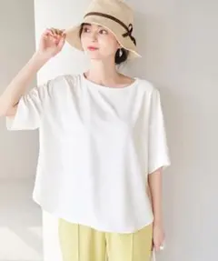 ROPÉ PICNIC リサイクルポリエステルTeeブラウス