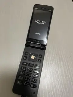 GRATINA KYF39 ブラック au ほぼ未使用、美品