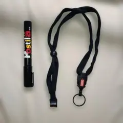 美品　CHUMS チャムス ランヤードオリジナル（黒）USA製