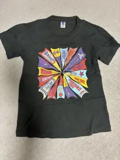 グラフィックプリント 黒 Tシャツ