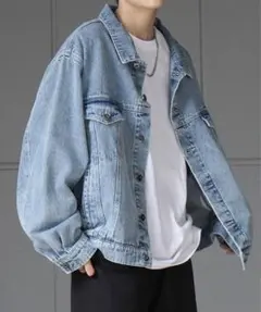 24SS【新色追加】ビッグシルエット ヴィンテージライク ケミカルウォッシュ加工