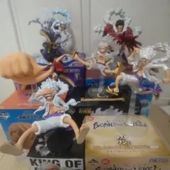 ルフィ　フィギュアセット　全て開封品です。