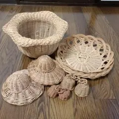 2025年最新】籐細工の人気アイテム - メルカリ
