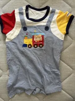 ミキハウス ロンパース 80cm