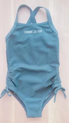 COMME CA ISM コムサイズム 水着 女の子 グレー 110センチ