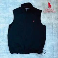 POLO GOLF RALPH LAUREN ジップアップ ナイロンベスト