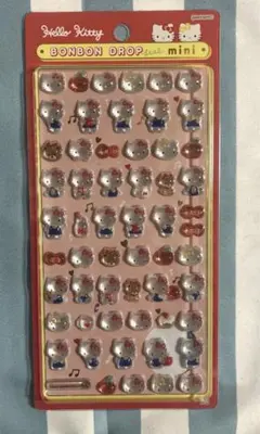 【正規品】ボンボンドロップシール　ミニ　ハローキティ　レッド　サンリオ