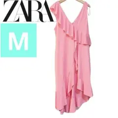 ZARA ピンクワンピース　Mサイズ　未使用 1643801194.jpg?1660099315