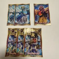 ゴジュウジャーシールコレクション グーデバーン テガソードレッド ホワイトバーン