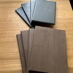 메뉴북, 8개 세트, 브라운, 그린 4개