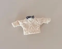 オビツ11 服 襟付きニット