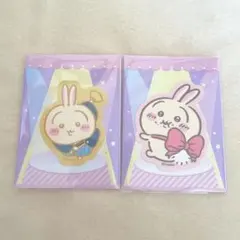 ちいかわ ダイカットステッカー シール ステッカー うさぎ 2枚セット