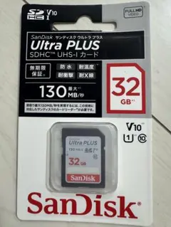 SanDisk Ultra PLUS SDカード 32GB