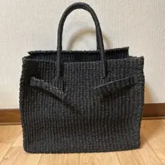 未使用　SEA シー　カゴバッグ　チョコレート　М SEA BASKET BAG（MEDIUM）