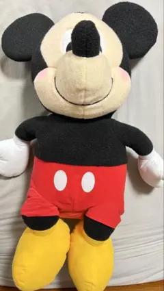 新品未使用❣️】ディズニー ミッキーマウス 特大 BIG ぬいぐるみ 人形