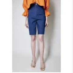 新品未使用 moussy デニムハーフパンツ S