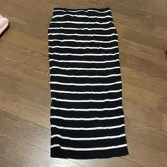 リゼクシー♡ボーダータイトニットスカート♡Mのサムネイル