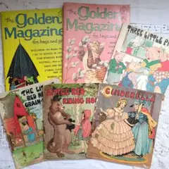 ①6冊1930ヴンテージ絵本 洋書児童書 ヴィクトリアン ジャンクジャーナル