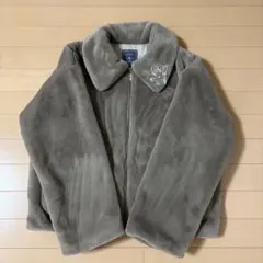 【美品】ポンポネットジュニア ❤️ フェイクファーブルゾン サイズ160です。