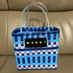 MARNI チェック柄 ハンドバッグ