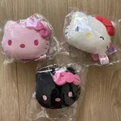 ハローキティ　がま口フェイスポーチ