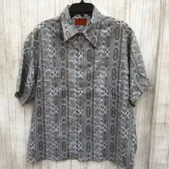古着 90's 総柄シャツ ビンテージ 一点物