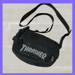 THRASHER スラッシャー ショルダーバッグ ブラック