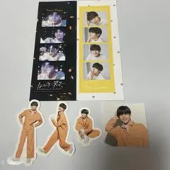 なにわ男子　長尾謙杜　フォトカード　フレークシールセット