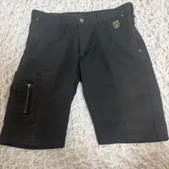 エドウィン ゴルフ 多機能ポケット ロゴワッペン ハーフパンツ L