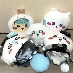 ちいかわ ハチワレ うさぎ モモンガぬいぐるみまとめ売り9点セット